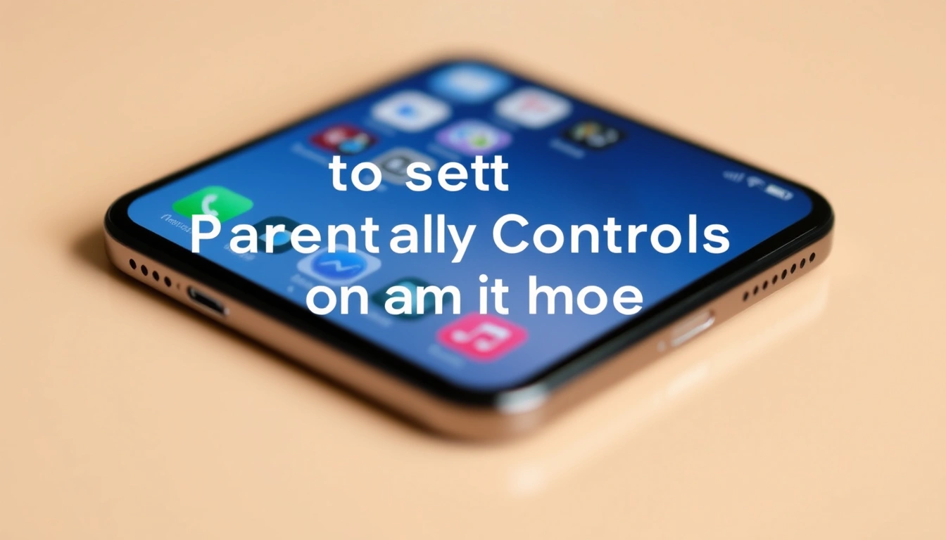 How to set up parental controls on an iPhone